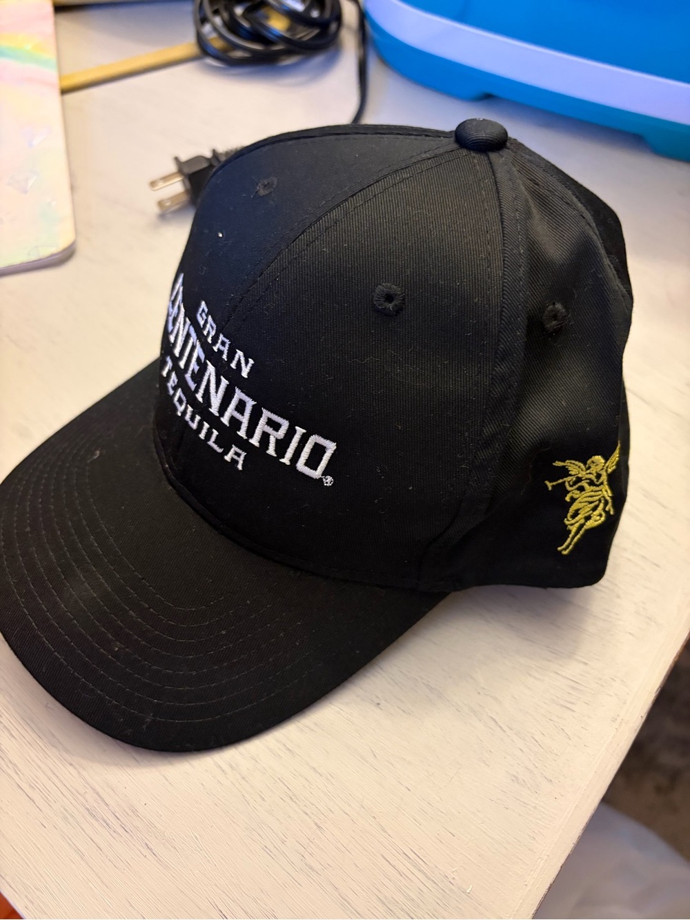 Port Authority Black Gran Centenario Tequila Embroidered Hat